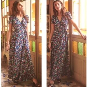 Sezane floral dress